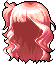 Black Vivacious Wavy Hair, red