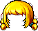 Messy Pigtails, blonde