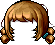 Messy Pigtails, brown