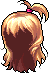 Long Tied Hair, blonde
