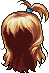 Long Tied Hair, brown