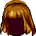 Black Long with Bangs, brown