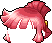 Black Star Upstyle Hair, red