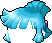 Black Star Upstyle Hair, blue