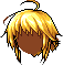 Black Shaggy Bobbed Hair, blonde