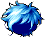 Lovely Tangles Hair, blue