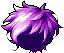 Lovely Tangles Hair, purple