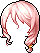 White Luscious Locks, purple