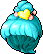 Black Sugar Bubble Hair, blue