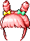 Bunny Buns, red