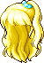Side Ponytail, blonde