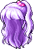 Side Ponytail, purple