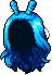 Black Antennae-For-Girls, blue