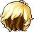 Black Chevalier Hair, blonde
