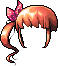 Ponytail-to-the-Side, brown