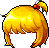 Black Sweetie Pie Hair, blonde