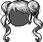 Black Moonlight Fairy Hair