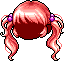 Wavy Pigtails Hair, red