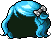 Black Spring Ribbon Hair, blue
