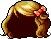 Black Spring Ribbon Hair, brown