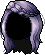 Black Leaf Goddess Hair