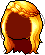 Black Leaf Goddess Hair, blonde