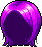 Fine Shampooed Hair, purple