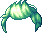Cool Hair, green