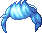 Cool Hair, blue