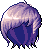 Rock Band Hair, purple