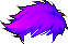 Hurricane Hair, purple