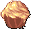 Black Barista Hair, orange