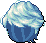 Black Barista Hair, blue