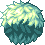 White Snow Hair, green