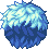 White Snow Hair, blue