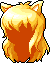 White Peculiar Hair, blonde