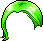 Lazybones Hair, green