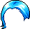 Lazybones Hair, blue