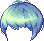 Bing Bong Hair, blue