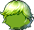 [[FROZEN CONTENT]] Black Kristoff Hair, green