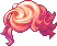 Black Candy Curl Hair, red