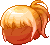 Black Ponytail Hair, orange