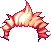 Spiky Hair, red