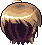 Black Creamy Hair, brown