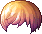 Black Daylight Hair, orange