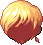 Black Tiny Tail Hair, blonde