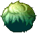 Black Bedraggled Hair, green