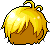 Black Sprout Shiny Hair, blonde