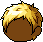 Black Tough Boy Hair, blonde
