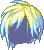 Balayage Hair, blue